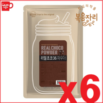 대상 리얼초코36 파우더 500g x 6개
