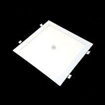LED 24W 12인치 사각 현관 대형 매입센서등 큰 센서등, 주광색(6000K)