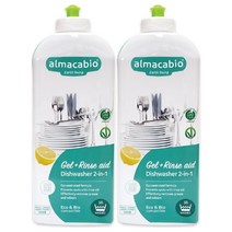 Almacabio Liquid Dishwasher detergent 1L x 2 알마카비오 액상 자동식기세척기 세제