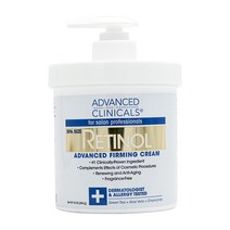 Advanced Clinicals 레티놀 어드밴스드 퍼밍 바디 페이셜 크림 454 g, 454g x 1개