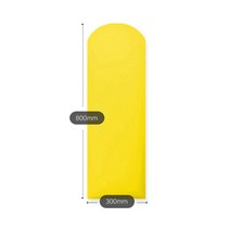 울타리 벽쿠션 놀이방 벽매트 300X800mm 유아 안전 충격방지 어린이집, 오렌지