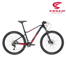 [첼로자전거] 첼로 27.5인치 XC PRO 10 22단 카본 MTB 자전거 2022, 블랙(레드), ML