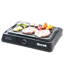 분리형 바베큐 전기그릴 / 5단계온도조절 기름받이, 단일컬러
