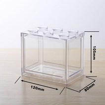 베타물고기 구피 해수어 금붕어키우기 미니 물고기 탱크 수족관 크리에이티브 빌딩 블록 실린더 풍경 사무