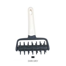 피자붕어빵 베이킹 도구 DIY 플라스틱 피자 쿠키 반죽 롤러 패스트리 파이 바늘 바퀴 커터 재봉틀 빵 펀치 114830, 다크 그레이