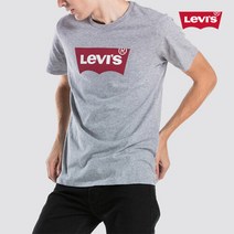 리바이스 [리바이스] 남여공용 배트윙 로고 (면100%) 반팔 티셔츠 17783-0138 NC순천점