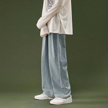 남자 와이드 통바지