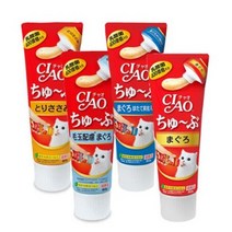이나바 챠오츄르 튜브 80g 4개입 파우치, 닭가슴살, 1세트