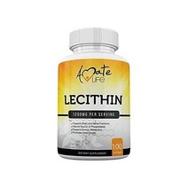 대두 레시틴 이뮨 Soy Lecithin 1200mg 100캡슐 Liver & Brain Health Amate Life