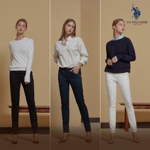 [백화점동일] USPA 화이트라벨 FW 코튼 치노팬츠 3종 여성