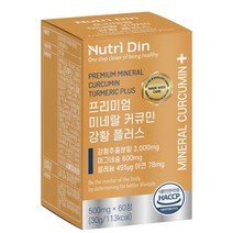 뉴트리딘 프리미엄 미네랄 커큐민 강황 플러스, 60정, 500mg, 1개