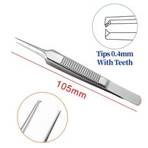지방 흡입 외과 눈꺼풀 도구에 대한 Fue 모발 이식 집게 핀셋, 4D