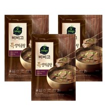 비비고 간편국 즉석컵국 간편식 한끼보양식 즉석국 (냉동) 비비고 테이블 특양지곰탕 맛잇는국 맛잇는탕 맛있는찌개 700g, 3개