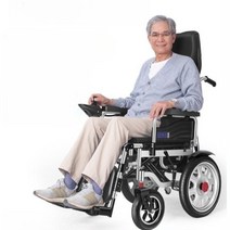 노인 장애인 전동 휠체어 접이식 4륜 전동 스쿠터형 활동 거동 보조용품, H