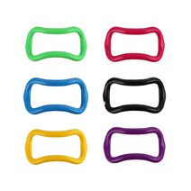 종아리 마사지 도구 요가링 필라테스링 6color, 옐로우