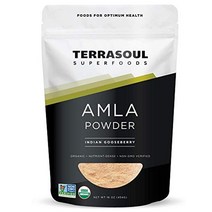 Terrasoul Superfoods 테라소울 오가닉 암라 베리 바우더 454g, 1개, 1개
