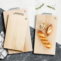 햄락미송양면도마 원목 칼도마 손잡이 깔끔도마, 햄락미송양면도마 대