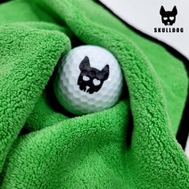 스컬독 극세사 골프공 타올 타월 수건 컬러 골프타올 버디나비 캐디용품 클럽헤드 세척 스포츠, 29x29 극세사 타올 옐로우