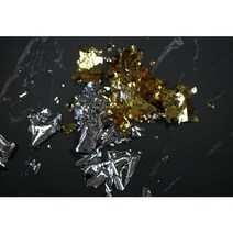 네일멜로 골드 실버 금박 네일 호일 가을 젤네일 호일, Silver