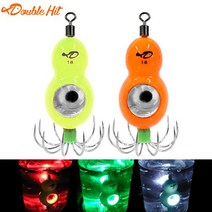 더블히트 LED 쭈꾸미 애자 (갑오징어 문어 낙지), 20호 그린