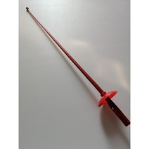 펜싱칼 연습용 플뢰레 훈련 검 기구 성인용 에페 펜싱 훈련용 칼 장비 펜싱검, B. 레드 (소리)