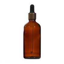 갈색병 골드스포이드 5ml~100ml (속캡미포함), 100ml 갈색병 골드스포이드 흰색고무