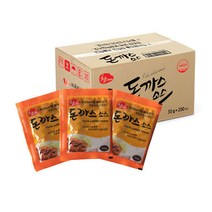 정통 유럽 돈까스소스 30g 낱개판매 캠핑용 단독세대 간편포장, 4개