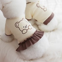 셔츠 올인원 의류 원피스 민트 여름 트레이닝복 후드티 트윈룩 강아지 시밀러룩 애완견