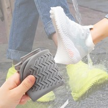 방수신발커버 비올때신발 실리콘장화, 블랙 DC003575, 본상품선택