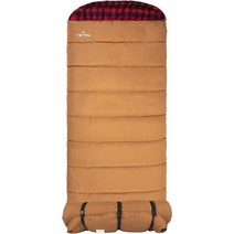 TETON 패더다운 개인침낭 캠핑 차박 하이킹, 왼쪽 지퍼, 브라운(0도), 1개