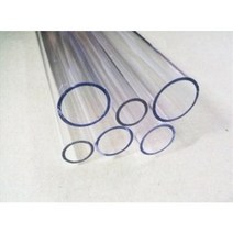 아크릴 파이프(5mm ~200mm)두께 3T / 투명파이프 / 투명관 /길이 50cm, 외경 130mm(5T)
