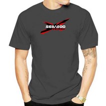 새로운 Seadoo 팀 로고 티셔츠 S 2Xl 011738 152628, XXL, 맨즈 그레이