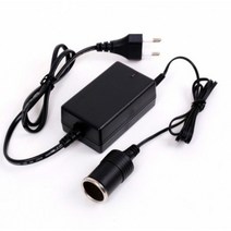 시거잭 변환기 220v 12v 아답터 전원 케이블 일체형 2.5A 5A, 5개