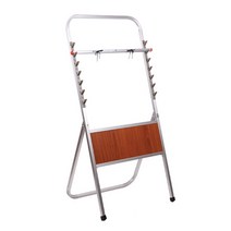 [알파] [아카데미] 신문걸이 MH-501 (알미늄 7단고정식), 옵션없음:[4041230]옵션없음