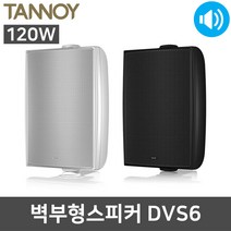 탄노이 DVS6 120W 2통 방수 벽걸이 매장 카페 스피커