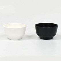 업소용 일식 밥그릇 멜라민 밥공기 국공기 굽공기, 10개, 크림