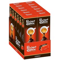 Ferrero Pocket Coffee Espresso 페레로 독일 포켓 커피 액상 에스프레소 초콜릿 5개입 12팩