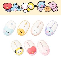 BT21 방탄소년단 굿즈 ROYCHE 미니니 멀티페어링 무선 마우스 버전선택, 망(MANG)