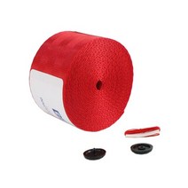 컬러 안전벨트 자동차 차량 용 교체 DIY 튜닝 커버 칼라 셀프 1pc 레이싱 안전 벨트 3 6m 긴 웨빙 스트랩 범 폴리 에스터 7 색 안전 벨트 액세서리, 빨간색