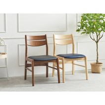 오크 우드톤 등받이 방석 식당 독서실 원목의자 바퀴 사무실 공부용 공시셍, 네추럴