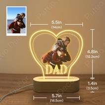 네온사인 무드등 간판 네온조명 led 카페 펍 술집 남편을위한 putuo 크리스마스 홈, 웜 라이트 베이스, dzace0004-t5