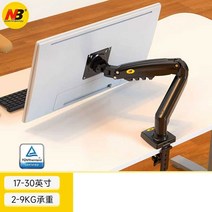 듀얼모니터 nbf100a 데스크탑 스탠드 탁상용 받침대, G