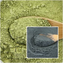 [더위치]헤나분말 500g + 인디고분말 500g 천연 헤나잎분말 청대분말 헤나파우더 헤나가루