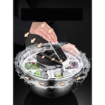 야채 탈수기 세척 건조 수분제거 두부물기제거 채반, (PET)전기건조기(회색)