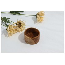 우드 일자 소스 미니 종지 볼 5cm