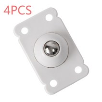 4pcs 캐스터 풀리 360도 범용 휠 끈적 끈적한 저소음 보관 상자 롤러 스테인레스, 협력사, 01 4PCS