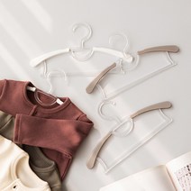 프로그 늘어나는 유아 아동옷걸이 1세트(8개입), 1세트, 그레이