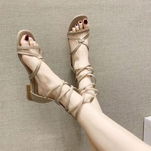 나루니 여성샌들 글레디에이터 글레디에이터샌들 집업샌들 로마샌들 플랫샌들 가죽샌들