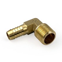 신주 호스엘보 6A-8mm 수도 배관자재 부속 파이프 설비 보일러 난방 황동