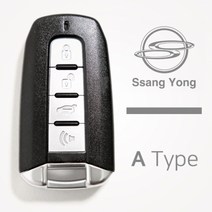 [쌍용 A type] 코란도C 코란도C 스포츠 스마트키 케이스, Smart Line - 블랙
